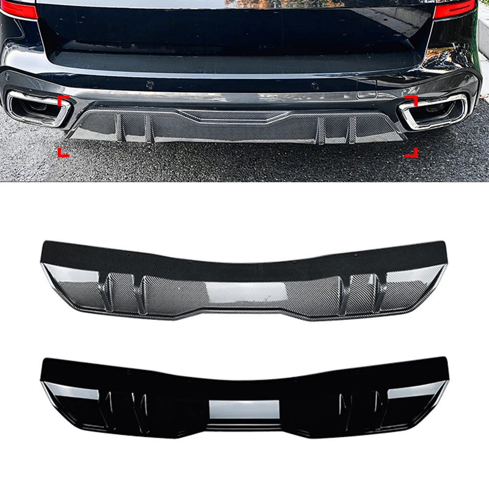 

Car MP Rear Bumper Lip Spoiler Splitter Protector For BMW X5 G05 M Sport 2019 2020 2021 2022 2023 2024