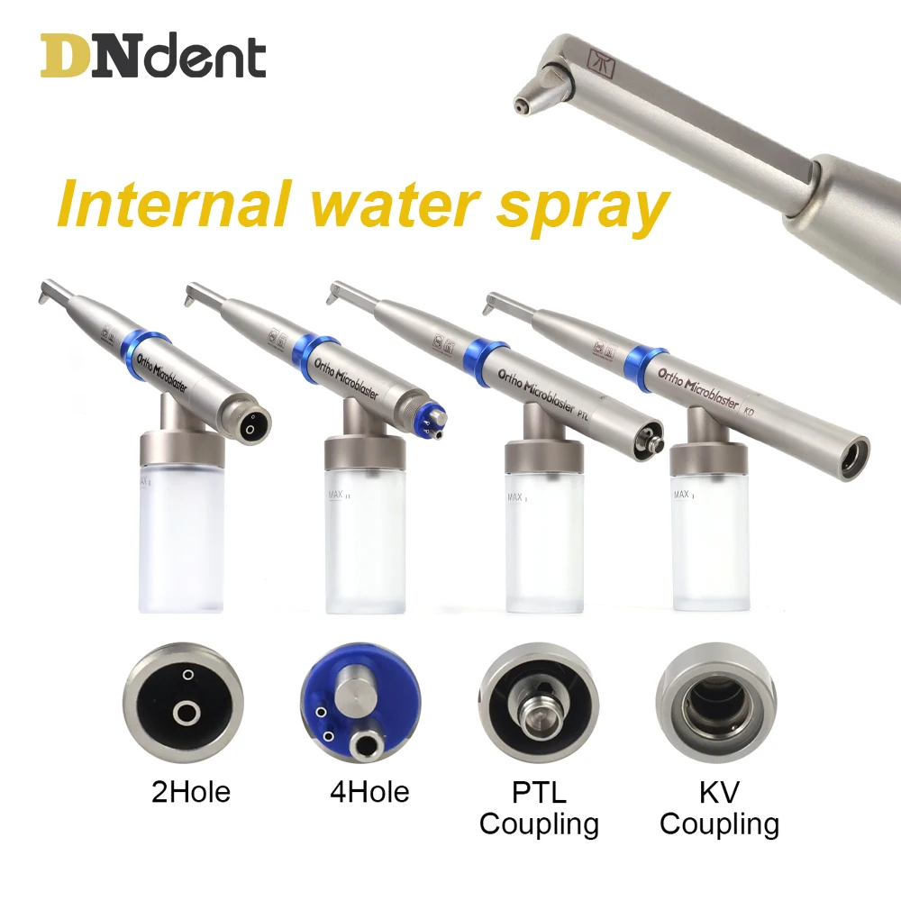 

Стоматологический внутренний распылитель воды, пескоструйный аппарат из оксида алюминия, микроблостер из глинозема, 2 в 1, Air Prophy, 2 отверстия, 4 отверстия, подходит для муфты KV N-PTL