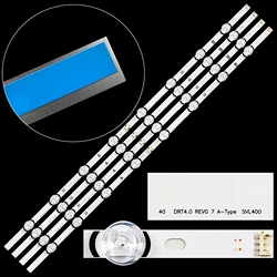 LED BackLight Strip For SVL400 40LH5300 40LH5700 40LF6300 HC400DUN-VCKN2 40 DRT 4.0 REV0 7 A-Type DRT 4.0 REV0 7 B-Type