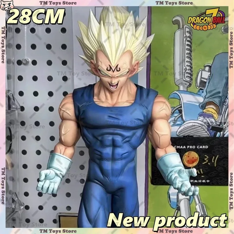 

New Dragon Ball Vegeta Anime Figures 28CM Demonize Vegeta Figure PVC Statue Desktop Room Decoration Collection Model Toys Gifts