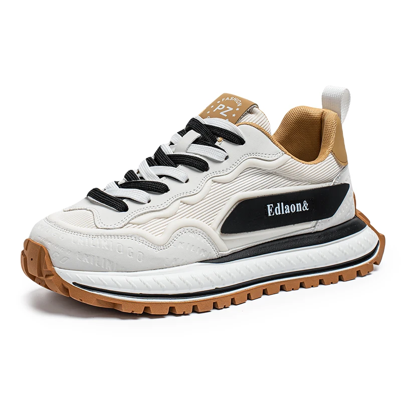 

Men's new thick-soled, height-increasing, breathable casual sports shoes with mesh surface, anti-slip vulcanized shoes for men