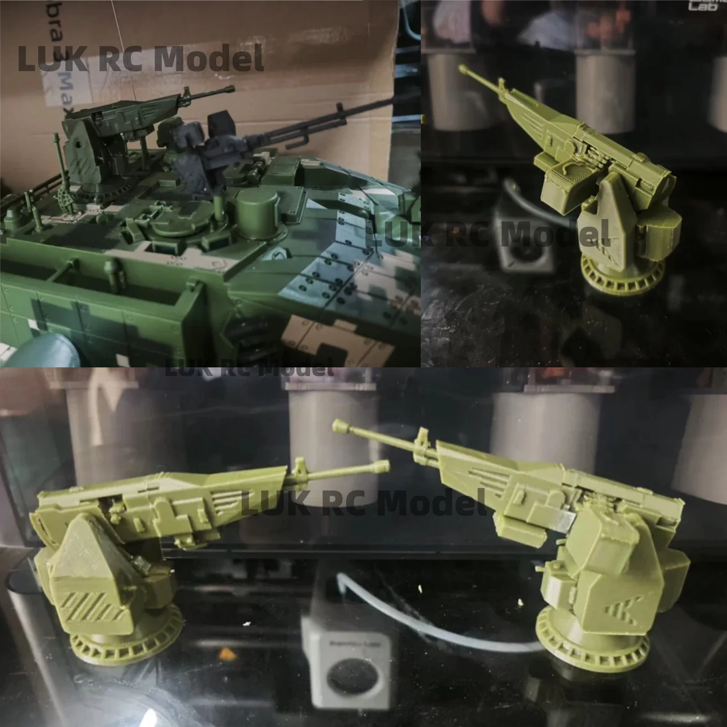 1/16 RC Tank HENG LONG Plastic Chinese Car Piece VT4 Upgraded Version Gun Station FDM DIY Parts Military Static Ornament Toy
