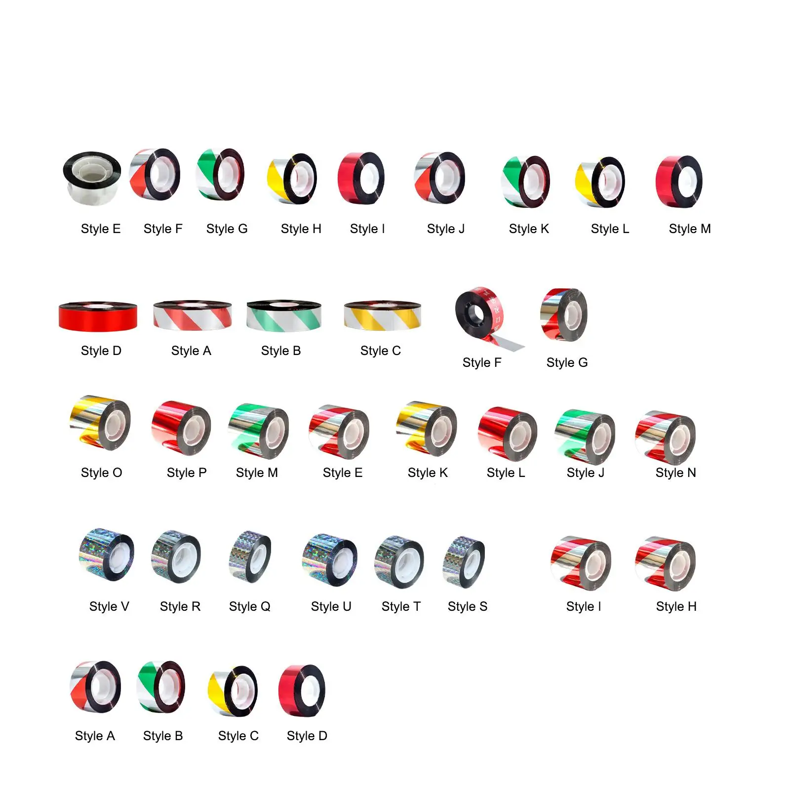 Bird Scare Tape Ribbon Easy Use Bird Reflective Tape for Pigeon Crows Lawn