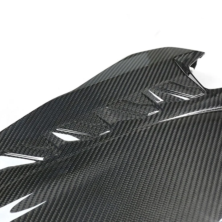 For BMW X5M X6M Series F95 F96 Carbon Fiber Engine Hood Dry Carbon Engine Cover Heat Dissipation Surround Accessory