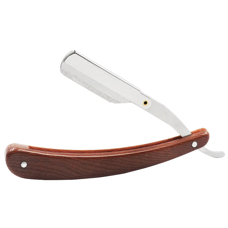 Classic Old-Fashioned Manual Shaver Hairdressing Shaver Barber Eyebrow Shaving Knife Holder High Quality Blades Available