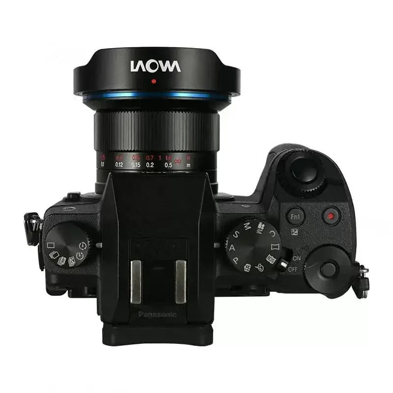 Venus Optics Laowa MFT 6mm F2.0 Zero-D Lens C-Dreamer زاوية واسعة للغاية تركيز ثابت فتحة تلقائية لتركيب Micro 4/3 MFT M43