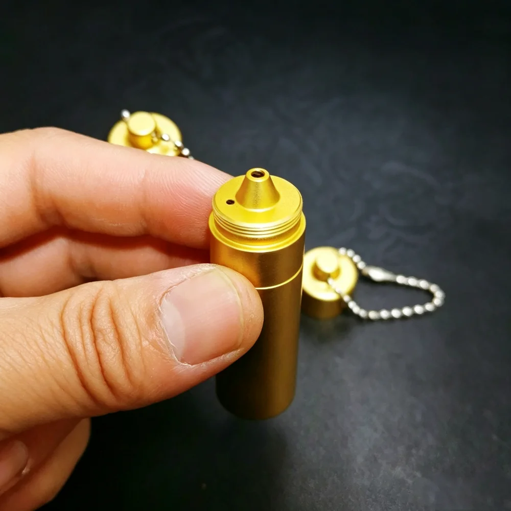 Universal High Quality Metal Oil Storage Bottle For Zippo ZORRO Lighter Outdoor emergency Storage Jar Lighters Repair Accessory - view 2