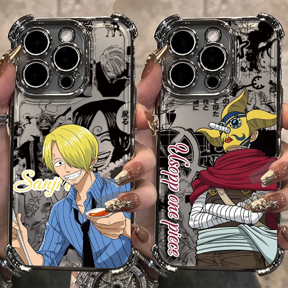 Cool Luffy O-Ones P-Pieces Plating Phone Case For Samsung A37 A57 A07 A36 A16 A06 A35 A55 A15 A54 A34 A24 A14 A05 A04 4G 5G
