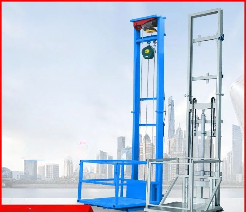 Hot salesElectric remote control lifting slide factory warehouse heavy goods loading and unloading small hoist 500kg load capaci