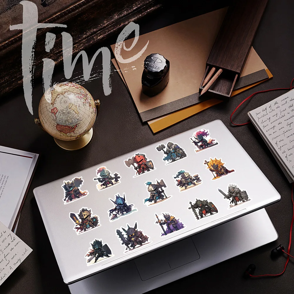 10/54 قطعة جديد كول فارس شخصية الكتابة على الجدران ملصقات الإبداعية الكرتون ملصق مائي دفتر الهاتف الغيتار ملصق مضاد للمياه ألعاب أطفال #6