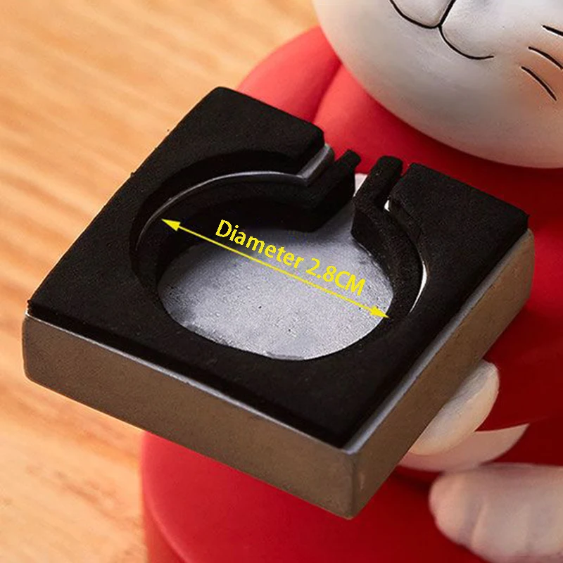 Soporte de carga para Apple Watch, Base de cargador, organizador de pantalla de reloj de gato de dibujos animados, soporte de carga portátil creativo para relojes inteligentes