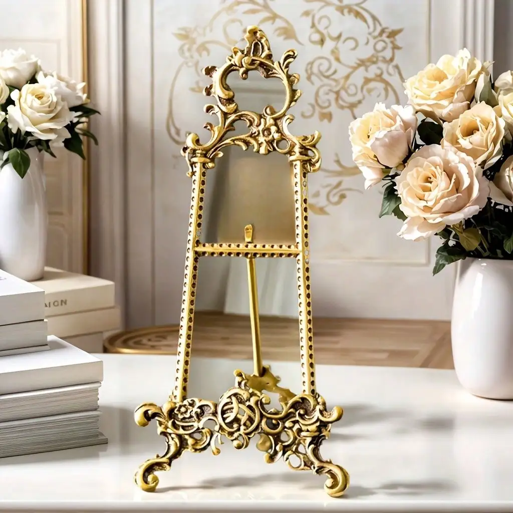 European Classical Home Photo Frame Decoration Ornament, Wedding Display Rack, Item Storage Rack, Best Gift for Valentine's Day