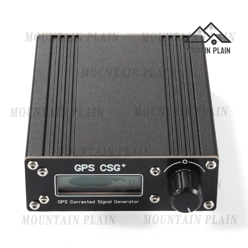 GPS CSG+ V3 GPS Disciplined Oscillator GPSDO GPS Corrected Signal Generator 10KHz-220MHz Dual-Channel output For Audio