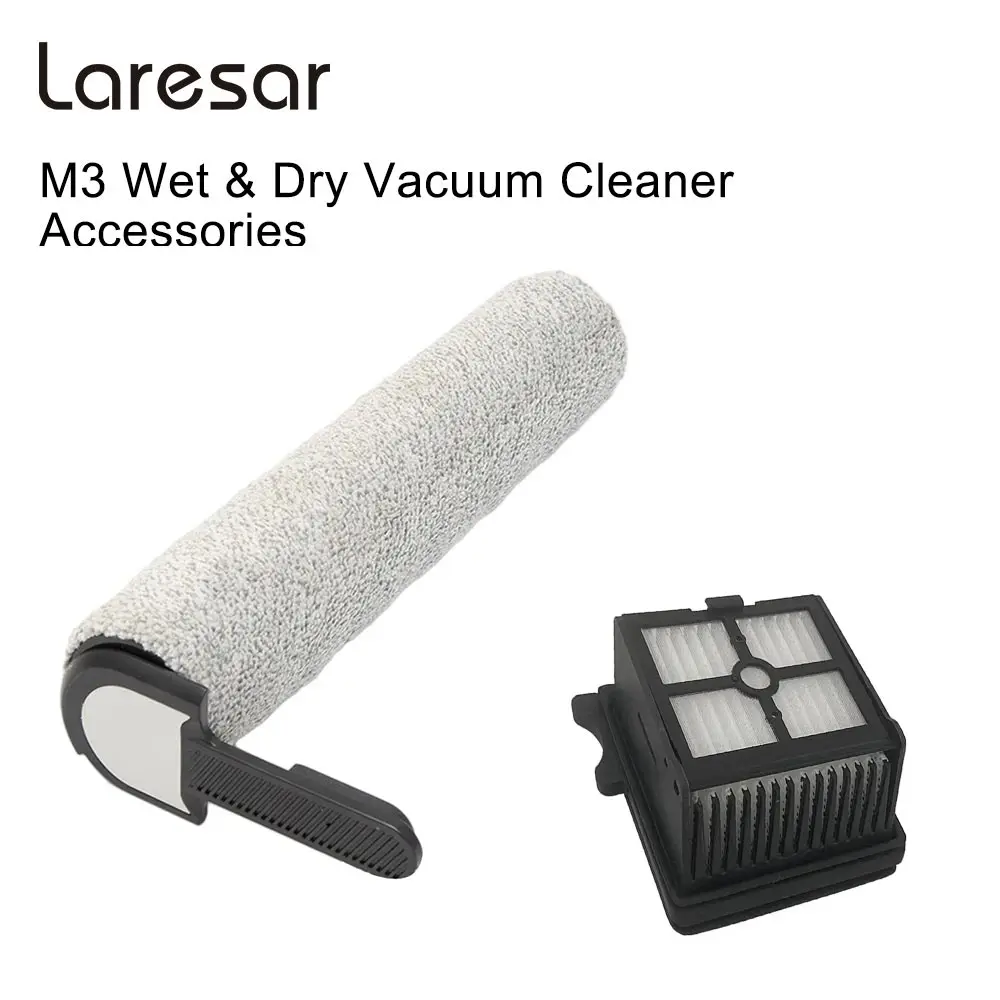 Laresar M3 Wet and Dry Vacuum Cleaner Official Accessories Main Brush HEPA Filter