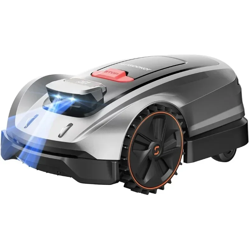 

Хит продаж: Настраиваемый робот-газонокосилка X3 Plus без проводов, для площади 0,3 акра/13 000 кв. футов Управление через приложение, навигация с использованием ИИ и RTK, 6 функций мульти-навигации