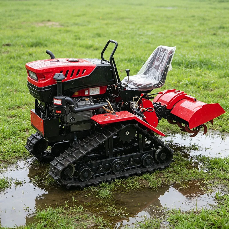 

Индивидуальная роторная фреза с комфортным управлением, самоходная плужная машина, гусеничная роторная фреза и малогабаритная микрофреза