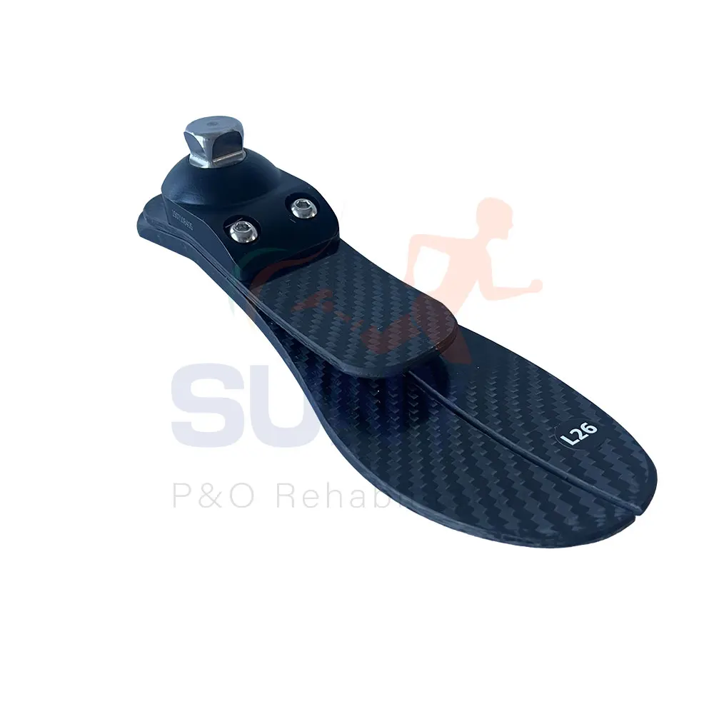 High Quality Low Ankle Carbon Fiber Artificial Foot Prosthetic Foot  Artificial Limb Source Factory