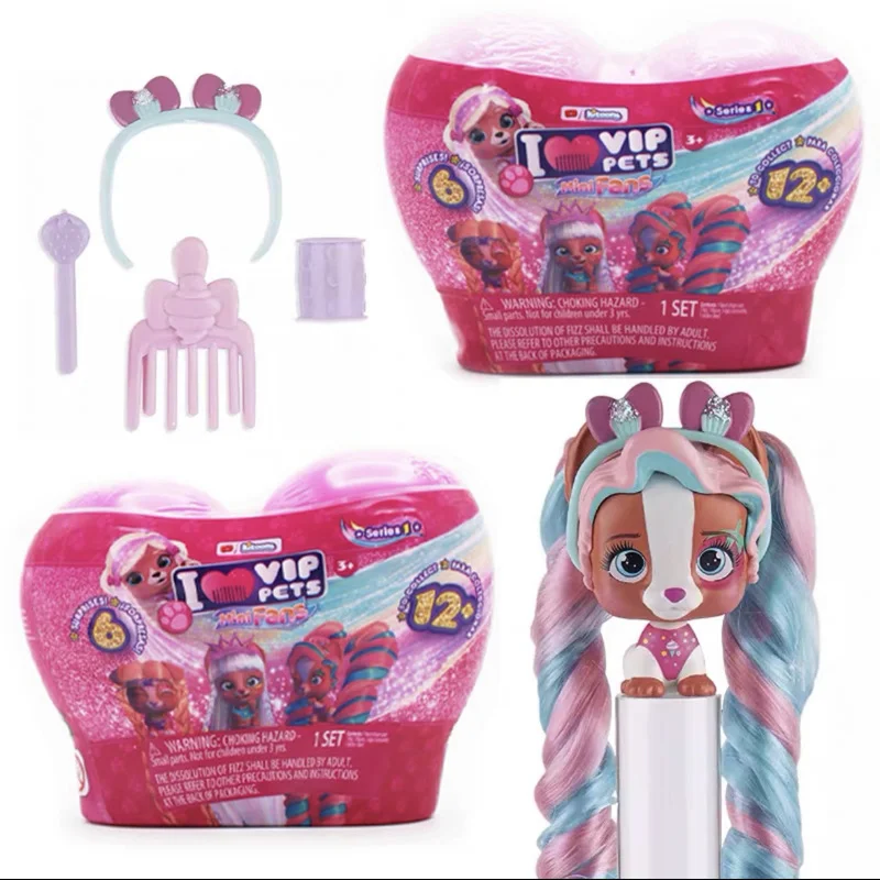 Champú para mascotas I love VIP, caja ciega para mascotas, juguetes para niñas y niños, regalo sorpresa