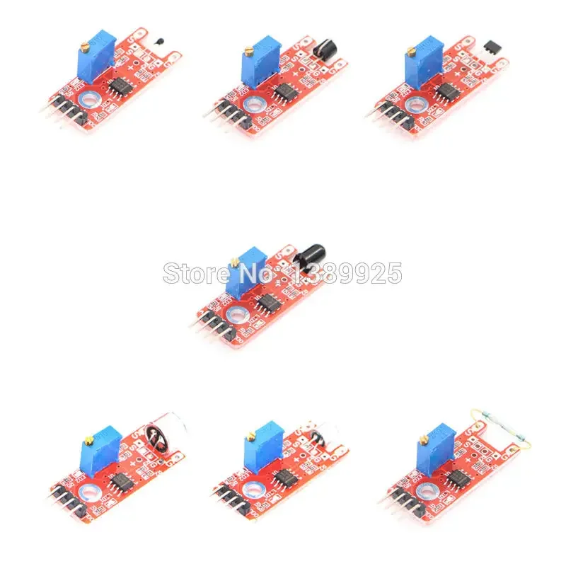 37 مجموعة أجهزة استشعار في 1 لـ ARDUINO شحن مجاني عالي الجودة (يعمل مع لوحات Arduino الرسمية)