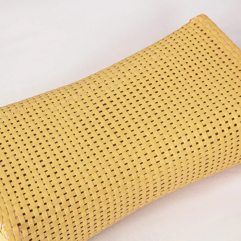 Summer Cooling Pillow PE Rattan Hollow Cooling Pillow Imitation Bamboo Steaming Sauna Pillow Cervical Spine