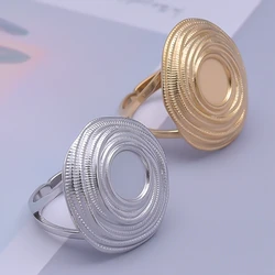 DIY Yourself Drunken Thread Charm Ring Open Adjustable Stainless Steel Rings For Women Men Fashion Jewelry Gold/Silver Color