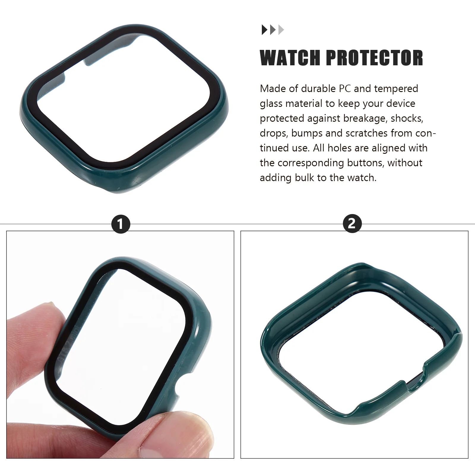 Watch Case Pc Protective Cover Anti-Scratch Shock Absorption Replaceable Smartwatch Shell Compatible for Amazfit