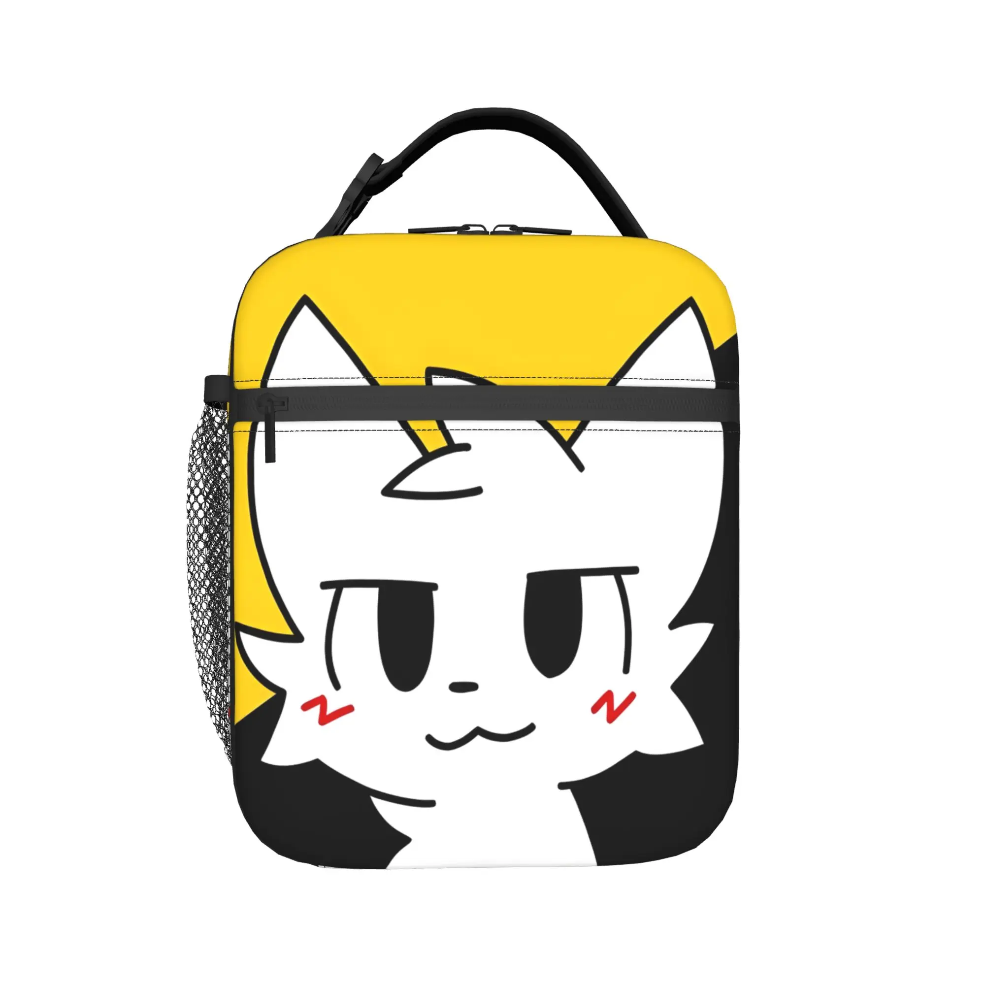 

Термоизолированная сумка для обеда Boykisser Silly Cat Merch для офиса, герметичный контейнер для еды, термосумка-холодильник для обедов