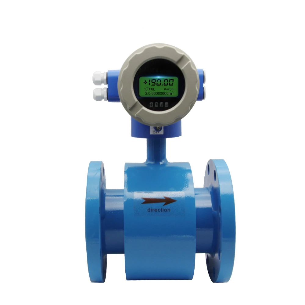 4-20ma output digital water electromagnetic flow meter