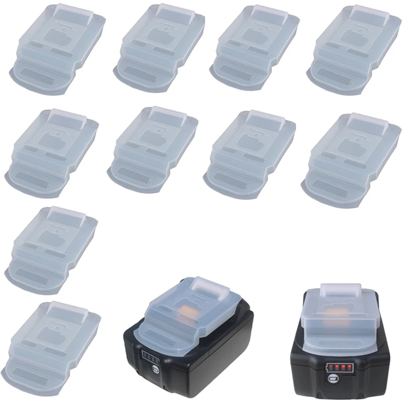 10PCS Battery Dust Cover For Makita 14.4V-18V Lithium Battery BL1830 BL1430 BL1860 Power Tool Sheath Protection Case Waterproof