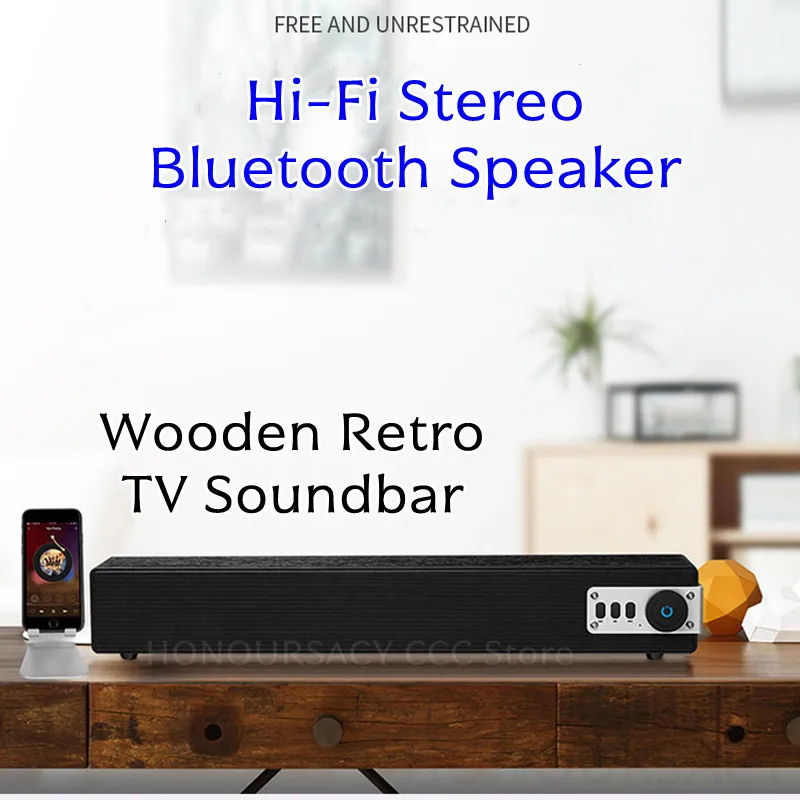 Wooden Retro Tv Sou… - image