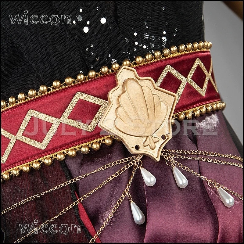 Juego Umamusume: Pretty Derby Gold Ship, disfraz de Cosplay, peluca, precioso vestido de uniforme, traje de Halloween, disfraces sexys para niñas