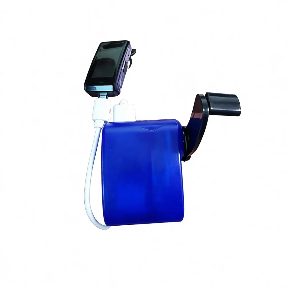 Manual Hand Crank Power Generator Emergency Dynamo Portable Charging Tool Outdoor Camping Survival Accessories