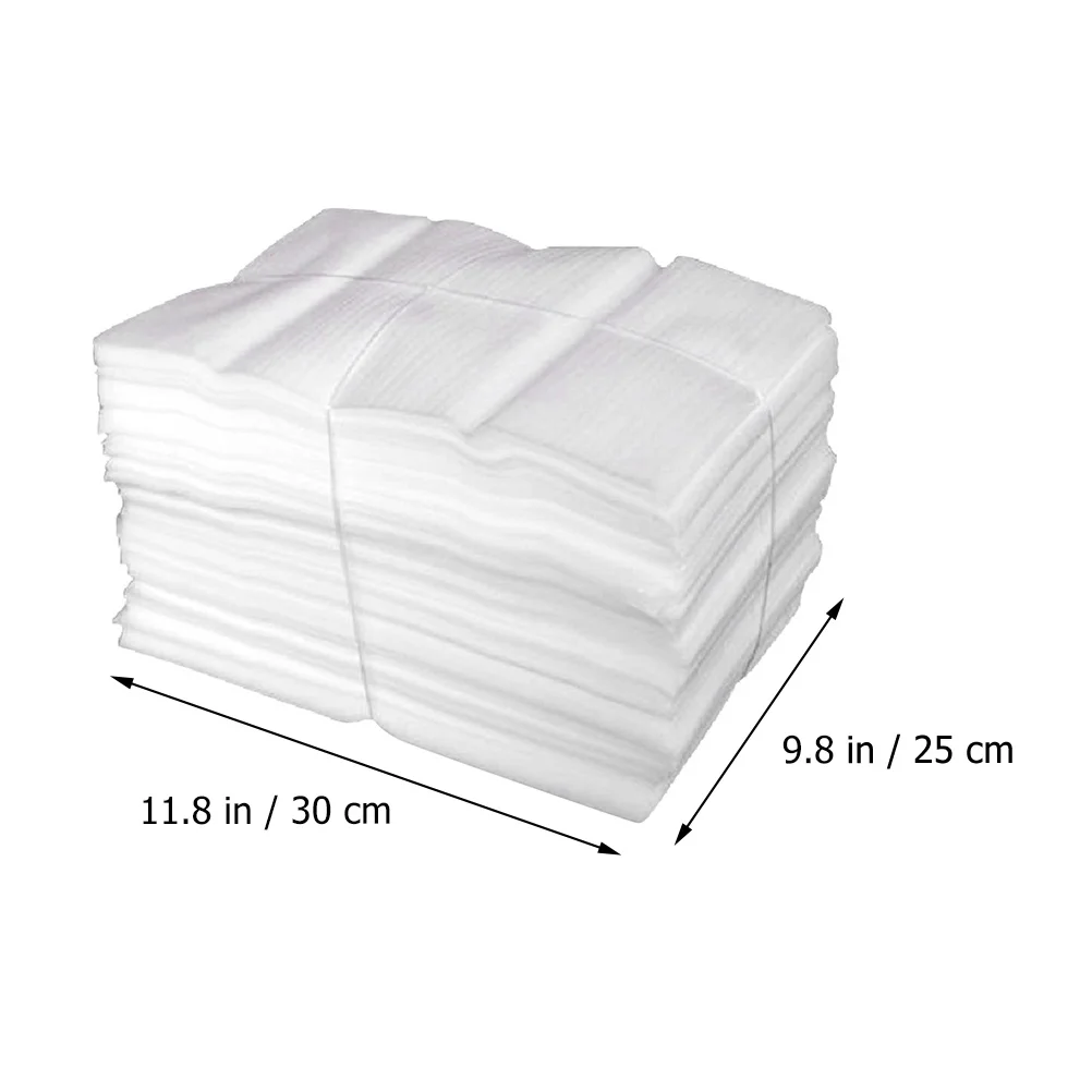 Pearl Cotton Bag Packaging Soft Foam Board Film Bubble Filled Shockproof 100pcs (15*25cm) Specifications Cushioning for Moving