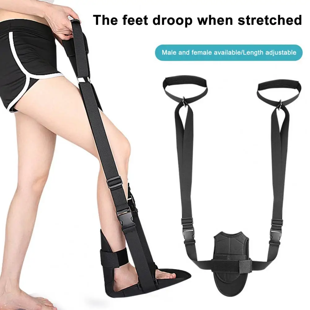 Растягивающийся пояс для ног, ремень для растягивания икр для ног для йоги, подошвенный фасциит, пяточные шпоры, ахилловый тендинит для подколенных сухожилий Растягивающийся пояс для ног, ремень для растягивания икр для ног для йоги, подошвенный фасциит, пяточные шпоры, ахилловый тендинит для подколенных сухожилий