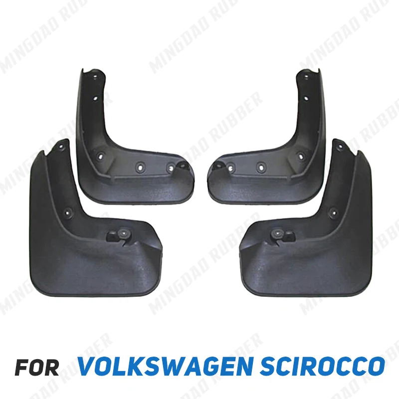 For Volkswagen Scirocco 2007-2019 2008 2009 2010 2012 2013 2014 2015 Fender Mudflaps Splash Guards  Mudguards Mud Flaps car