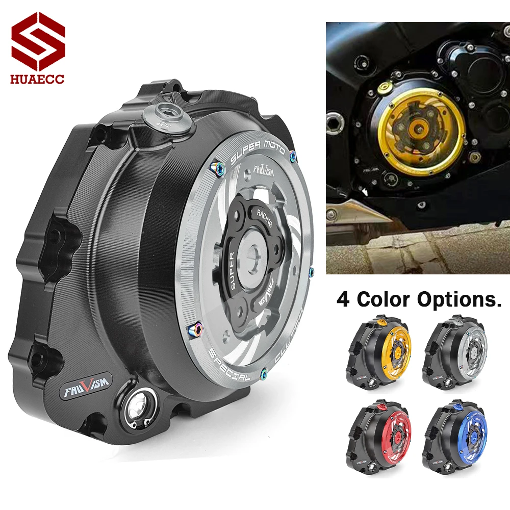 Clear Engine Clutch Guard Cover for Suzuki GSX S1000 GSX-S1000 GSXS1000 GT KATANA 1000 2022-2026 GSX-S1000 GX 2024 2025 2026