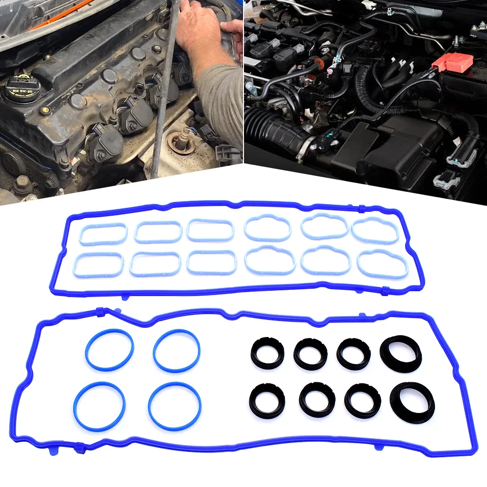 

Комплект прокладок клапанной крышки # 5184596AE Прокладка впускного коллектора, уличная прокладка впрыска топлива для Chrysler 200 300 Dodge Challenger