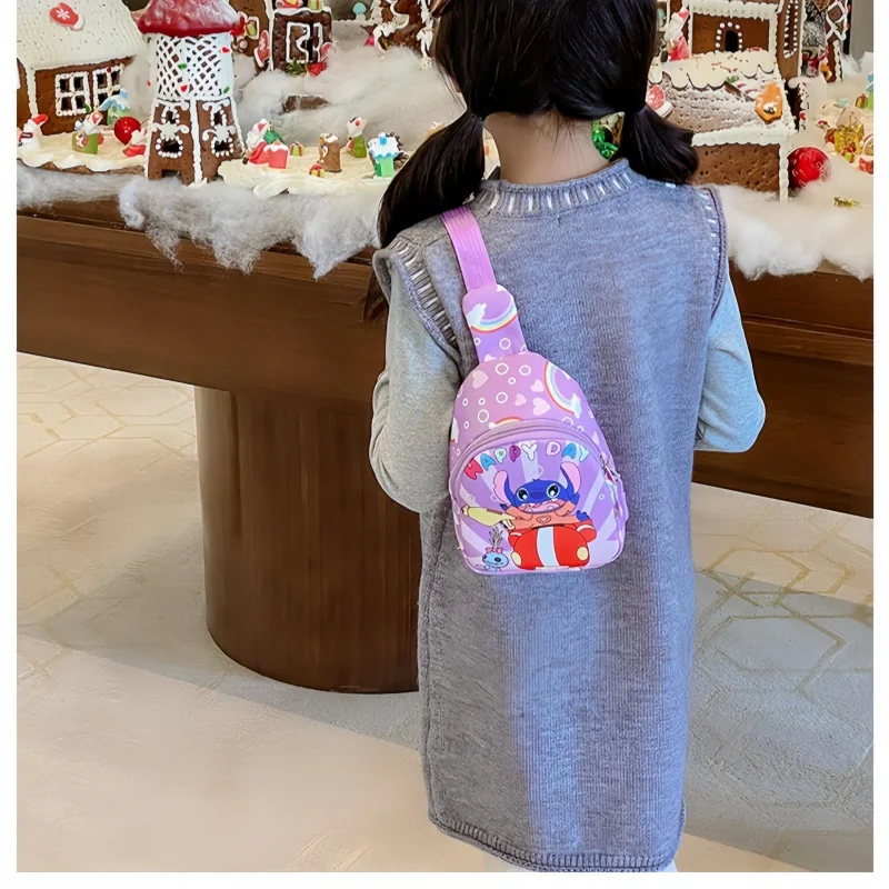 رائعتين 18 * 16.5 * 5 سم أنيمي غرزة منقوشة حقيبة كروس الجسم للفتيات المحبة الموضة