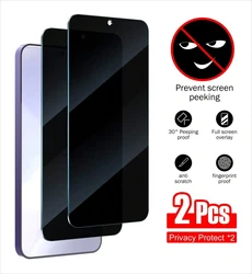 2Pcs Privacy Tempered Glass For Samsung Galaxy A05 A06 A13 A15 A16 A23 A34 A53 5G Screen Protector For Samsung A31 A41 A55 A73