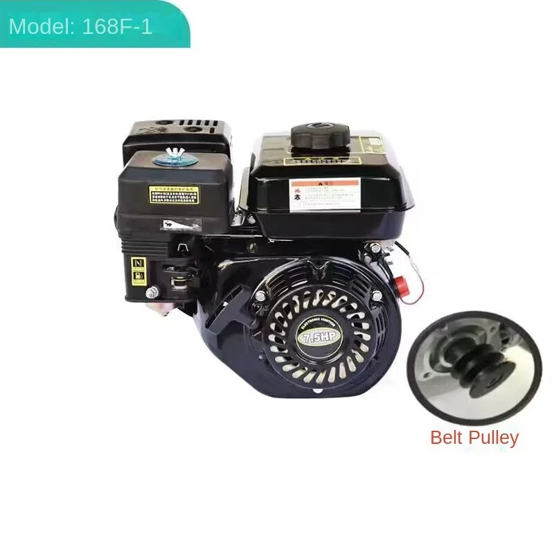 Micro Engine 4Kw Four-Stroke Small Power Accessories 196Cc Flat Key Shaft Engine Structure