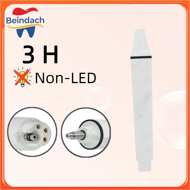 

Ультразвуковой пьезоскалер для стоматологии, наконечник ультразвукового скалера с 3H NON LED, совместим с Woodpecker, EMS, SATELEC, DTE