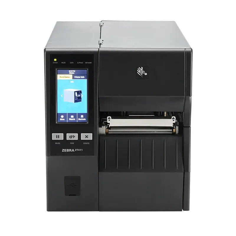 New ZT411 Thermal Transfer Printer for Zebra ZT411 Barcode Printer ZT411 Industrial Printer 200DPI