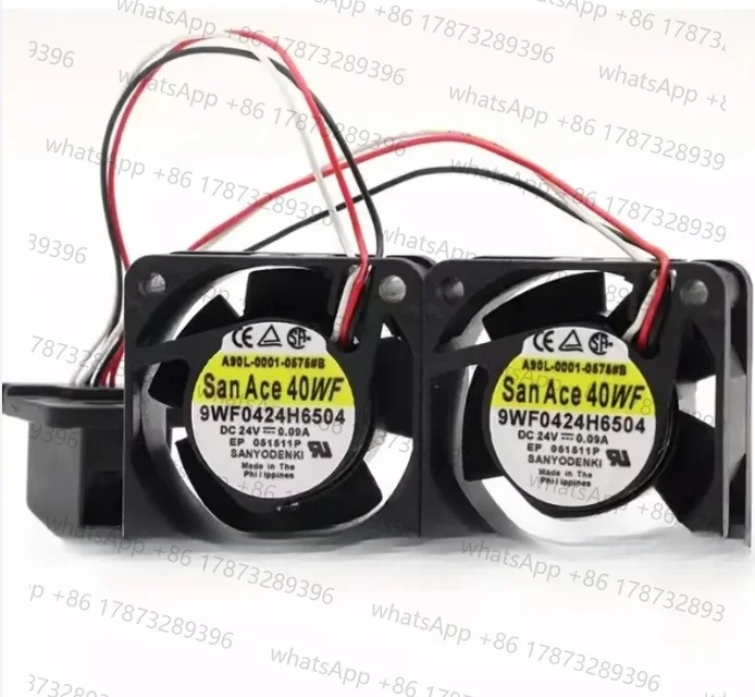 New Cooler Fan for SANYO SanAce40WF 9WF0424H6504 A90L-0001-0575#AB Fanuc Fan