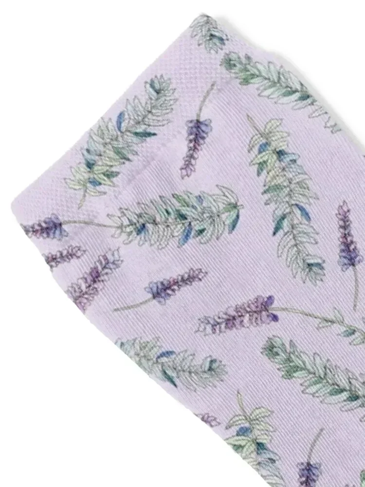 مجموعة جوارب رياضية للتنس مخصصة من الخزامى، جوارب مصممة للرجال للسيدات