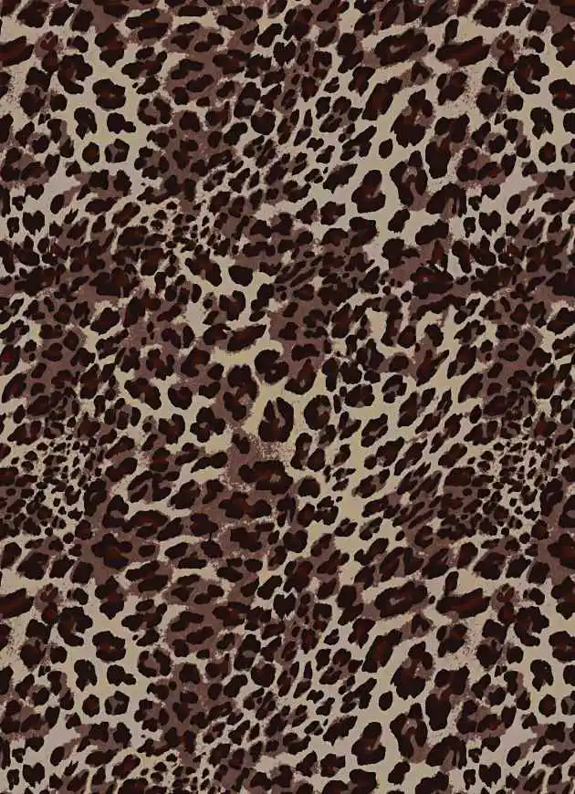 55\'\' Wide By Meter Africa Leopard Fabric Soft Dress Abaya Material Viscose Rayon