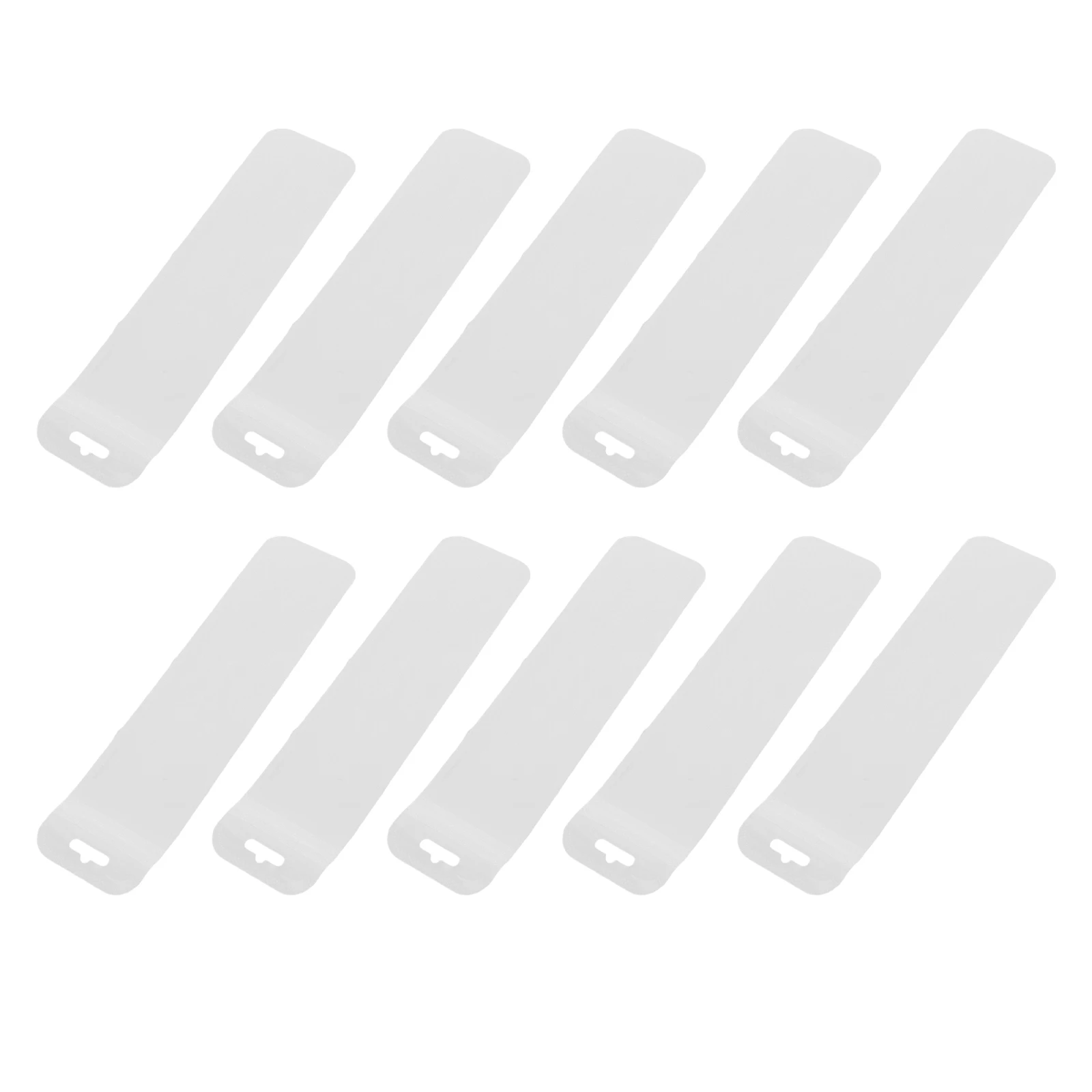 

100pcs Transparent Resealable Bags Long Shape for Party Favors Accessories Packaging Candy Pen Craft Supplies Storage