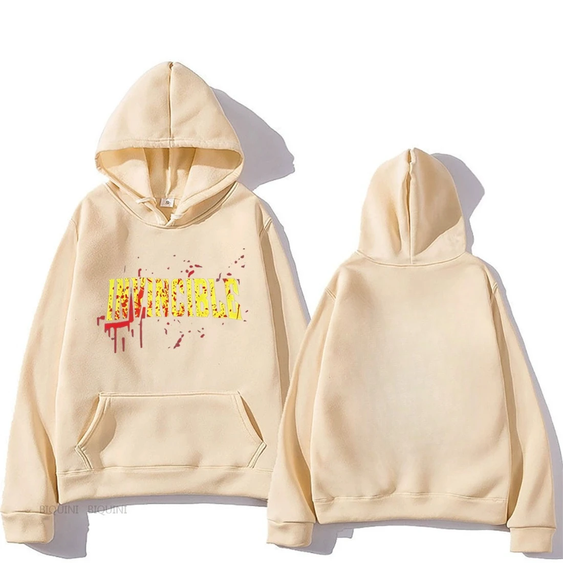 سترة بغطاء للرأس للرجال والنساء من Merch Graphics Harajuku Fashion Fleece للبالغين بغطاء للرأس وأكمام طويلة #3