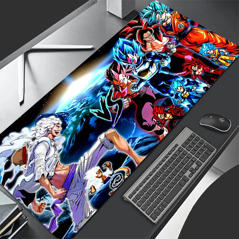 

Extra Large Gaming Mouse Pad Computer Gamer Laptop Keyboard Carpet Mouse Mat Non-Slip Rubber Table Dragon BallZ DBZ Rug