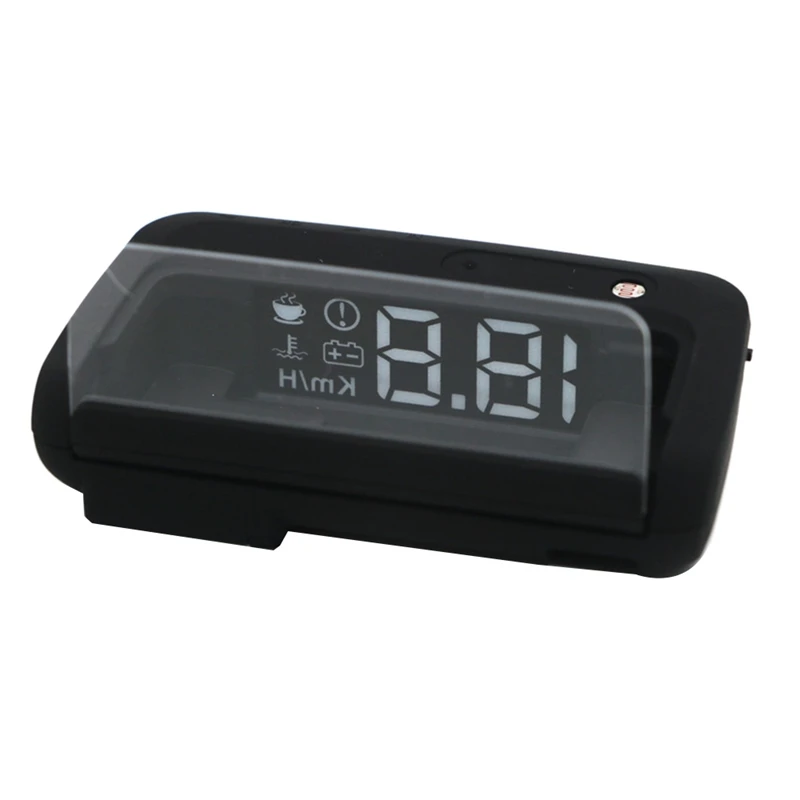 Car HUD Head-Up Display Auto OBDII Scanner Overspeed Alarm System Windshield Speed Projector