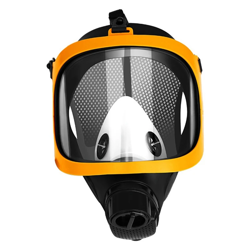 MF14 Chemical Gas Mask Chemical Biological, and Radioactive Contamination Self-Priming Full Face Mask Classic Gas Mask-A21R